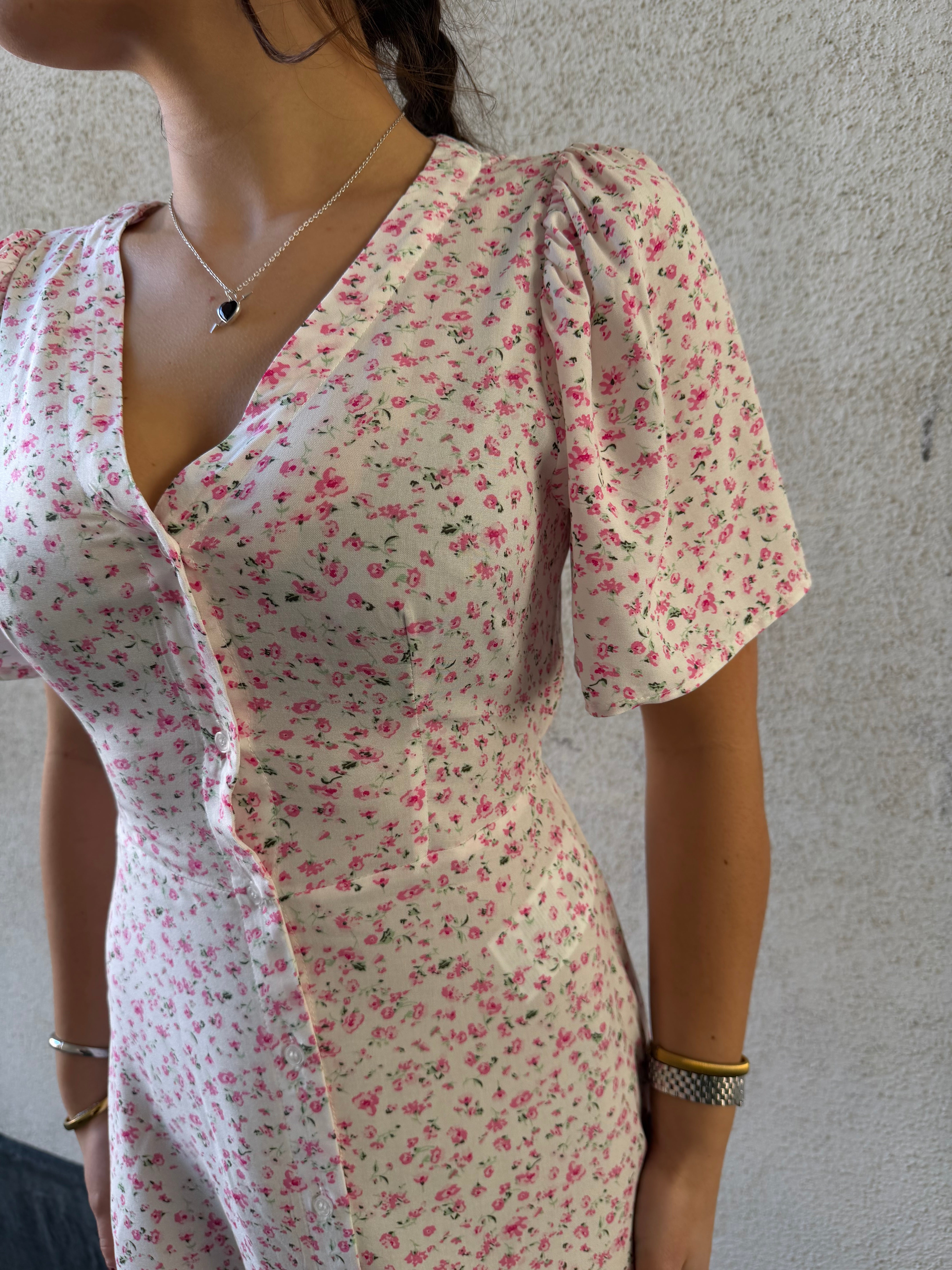 VMALBA Short Dress - Snow White